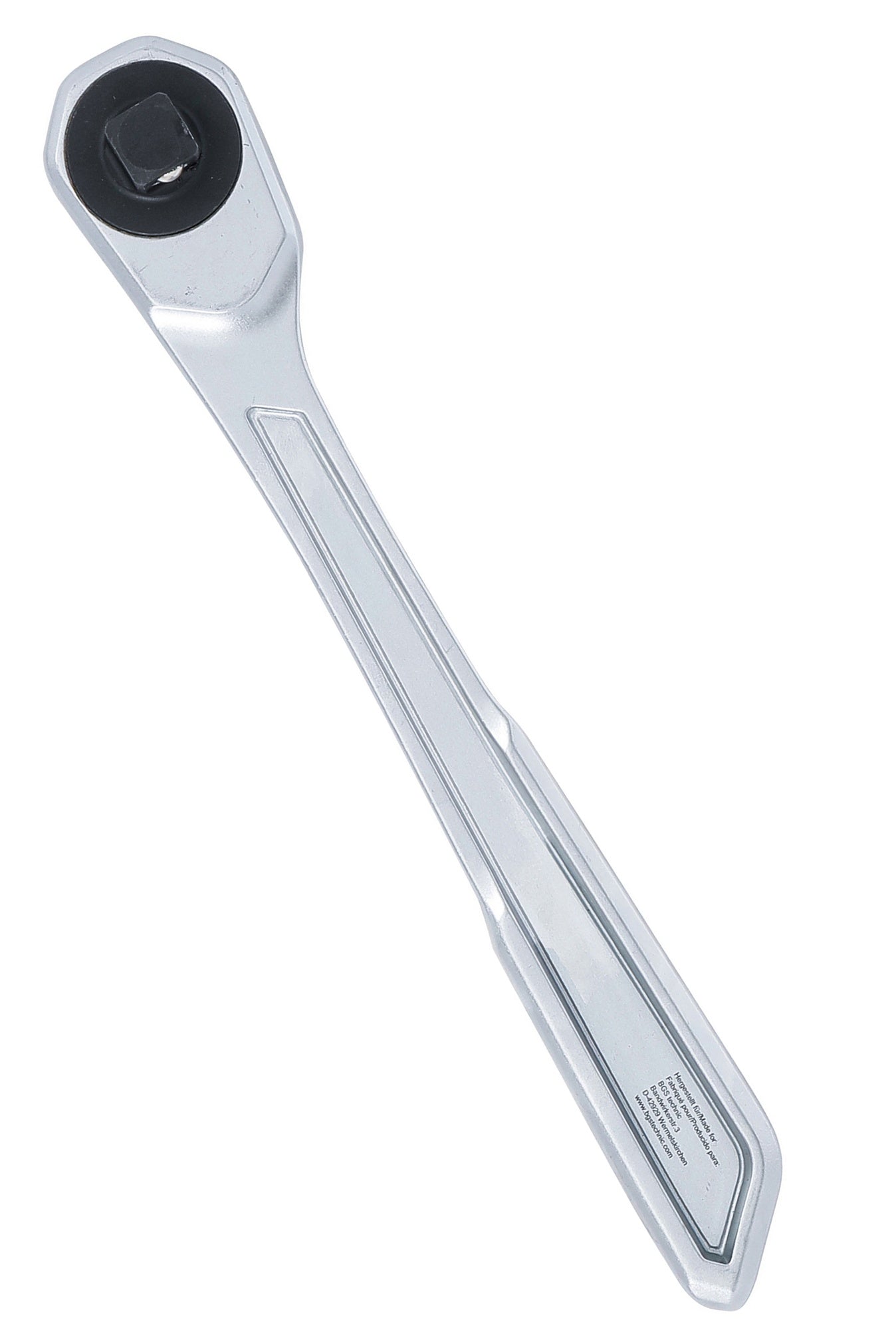 BGS 72087 Umschaltknarre Ratsche extra flach feinverzahnt Abtrieb 12,5mm (1/2")