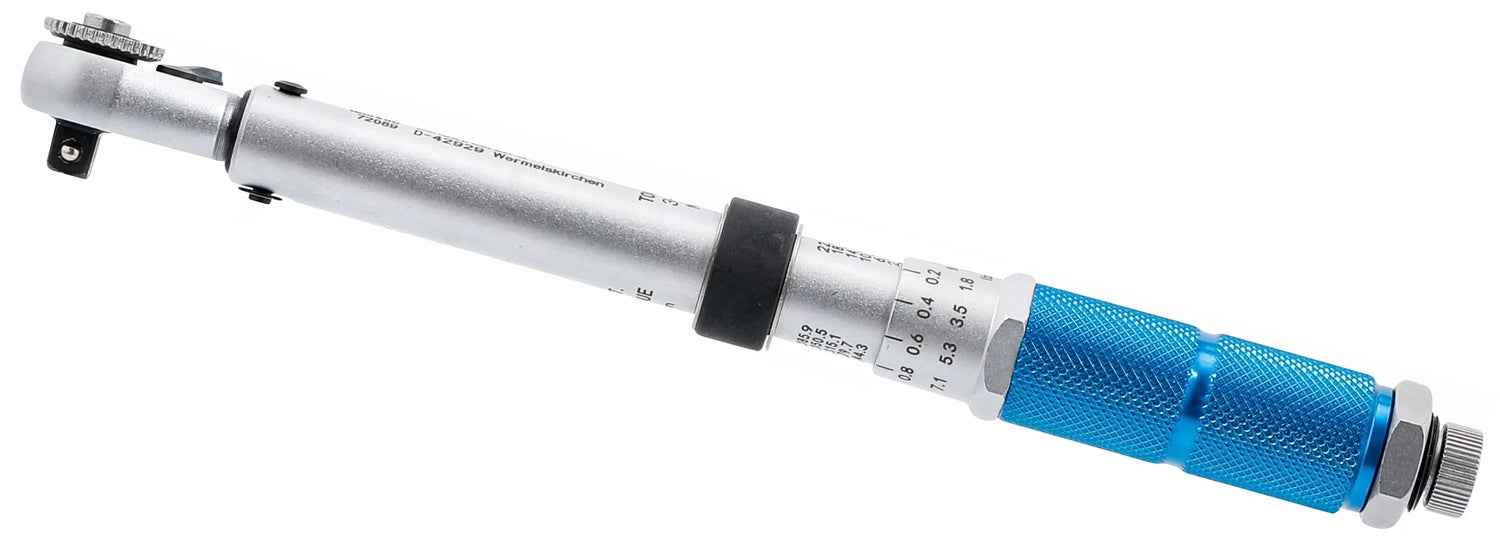 BGS 72088 Satz Drehmomentschlüssel Außenvierkant 6,3mm (1/4") 3 - 24Nm 16 teilig