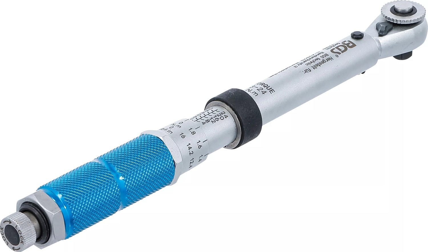 BGS 72089 Drehmomentschlüssel Außenvierkant 6,3mm (1/4") 3 - 24Nm