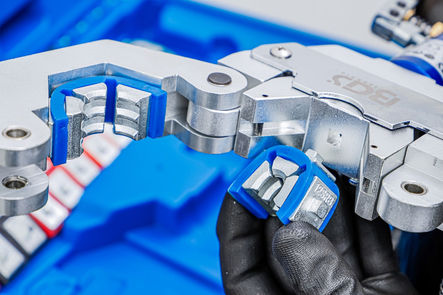 BGS 72093 Satz Crimpzangen hydraulisch für Pressanschlüsse an Schlauchleitungen