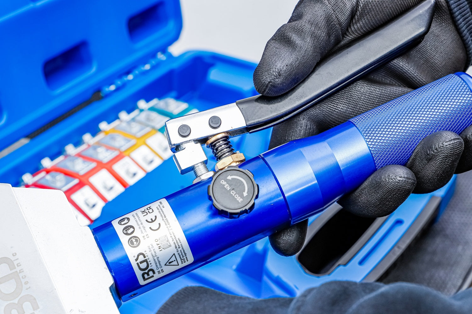 BGS 72093 Satz Crimpzangen hydraulisch für Pressanschlüsse an Schlauchleitungen