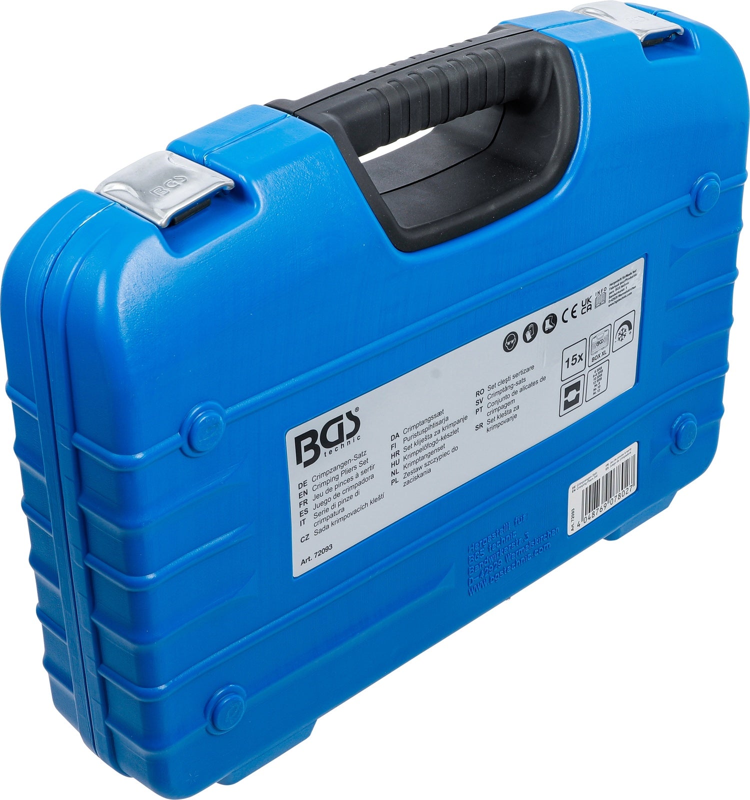 BGS 72093 Satz Crimpzangen hydraulisch für Pressanschlüsse an Schlauchleitungen