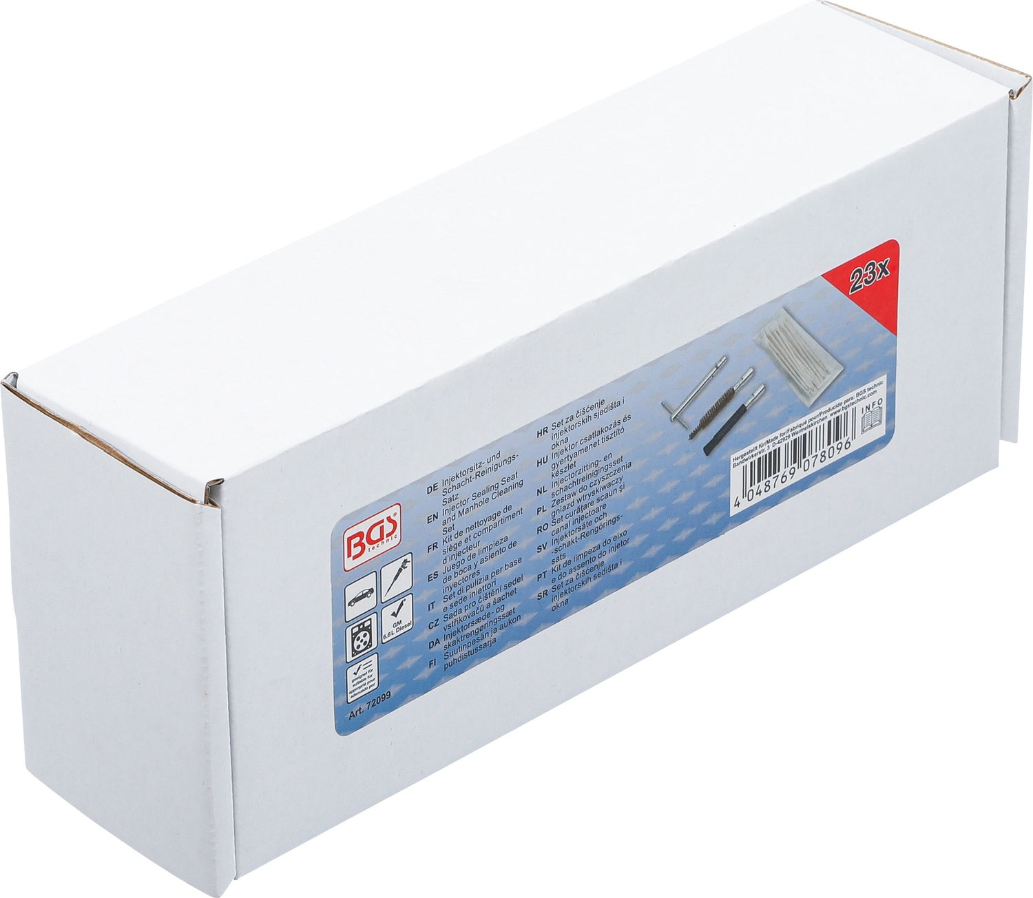 BGS 72099 Reinigungssatz Injektorsitze Schächte Dieselmotoren GM Duramax 6.6L