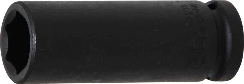 BGS 7218 Impact Nuss 18mm lang/tief Antrieb 12,5mm (1/2") für Schlagschrauber