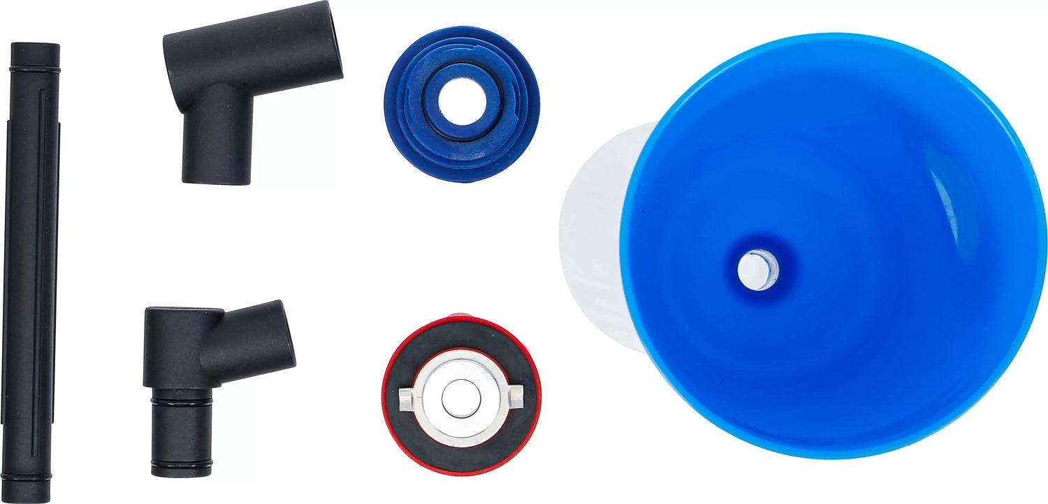 BGS 72214 Satz Öl Einfülltrichter Kunststoffausführung für VAG Ölwechsel Öltrichter