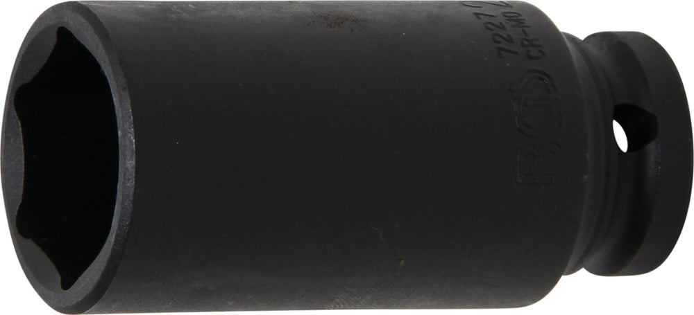 BGS 7227 Impact Nuss 27mm lang/tief Antrieb 12,5mm (1/2") für Schlagschrauber