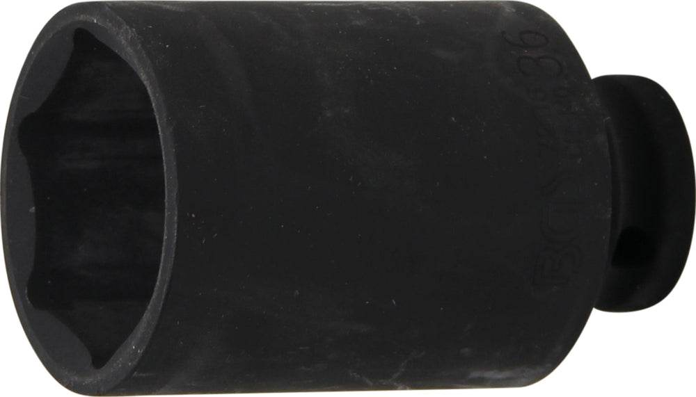BGS 7236 Impact Nuss 36mm lang/tief Antrieb 12,5mm (1/2") für Schlagschrauber