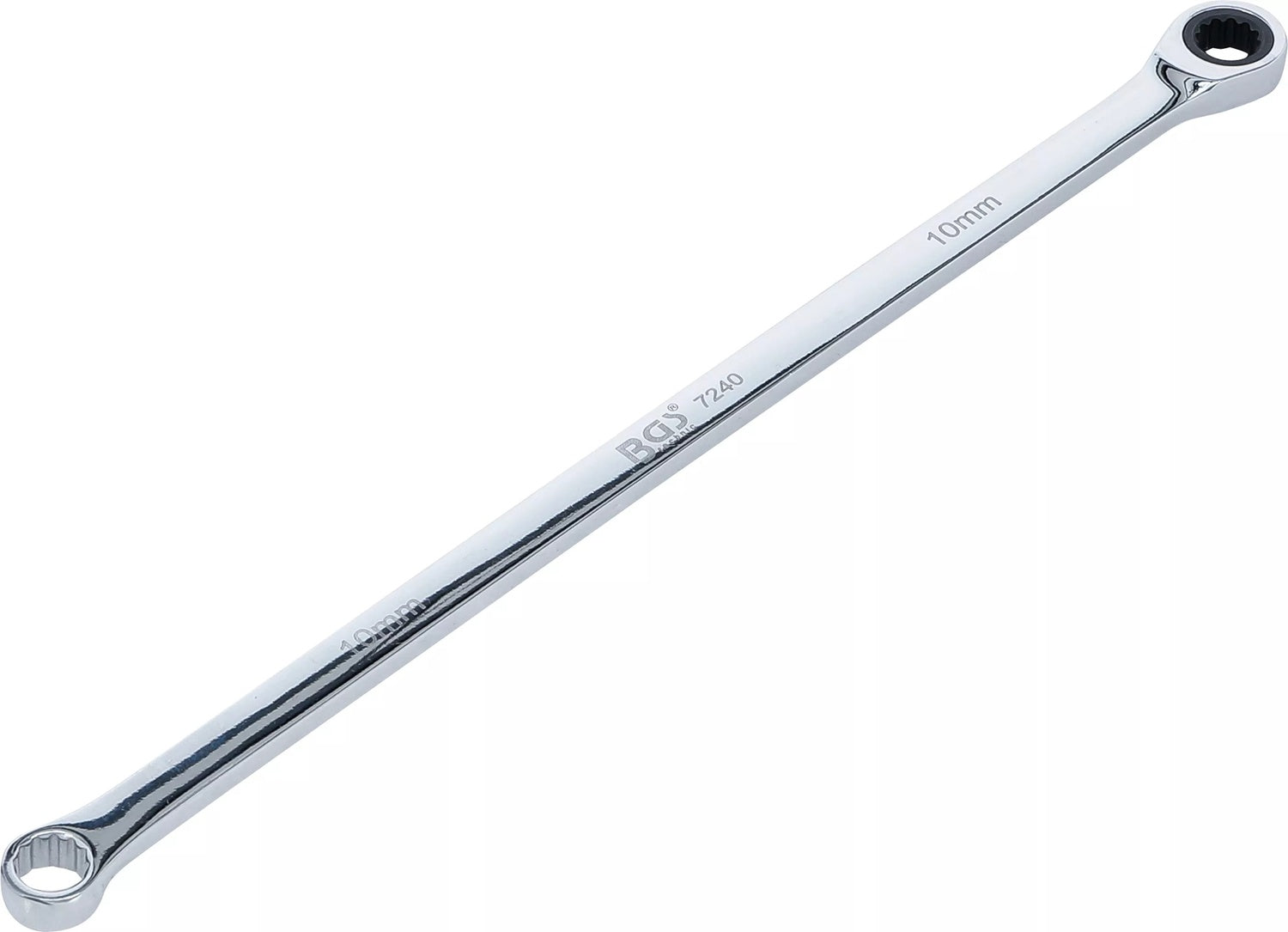 BGS 7240 Ratschenringschlüssel Ringschlüssel extra lang SW 10