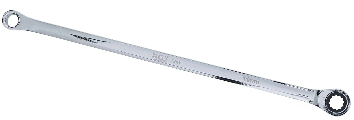 BGS 7241 Ratschenringschlüssel Ringschlüssel extra lang SW 11
