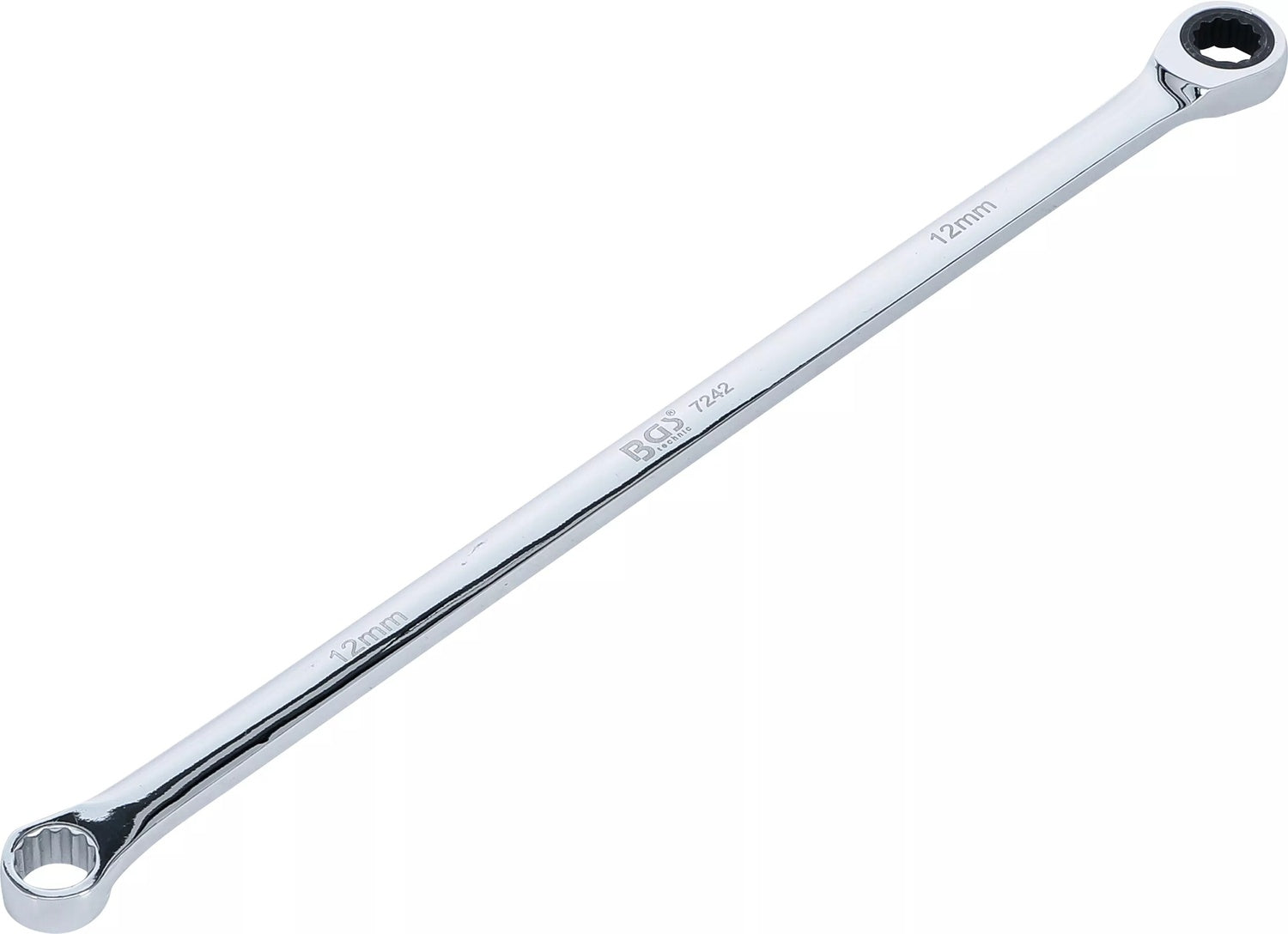 BGS 7242 Ratschenringschlüssel Ringschlüssel extra lang SW 12