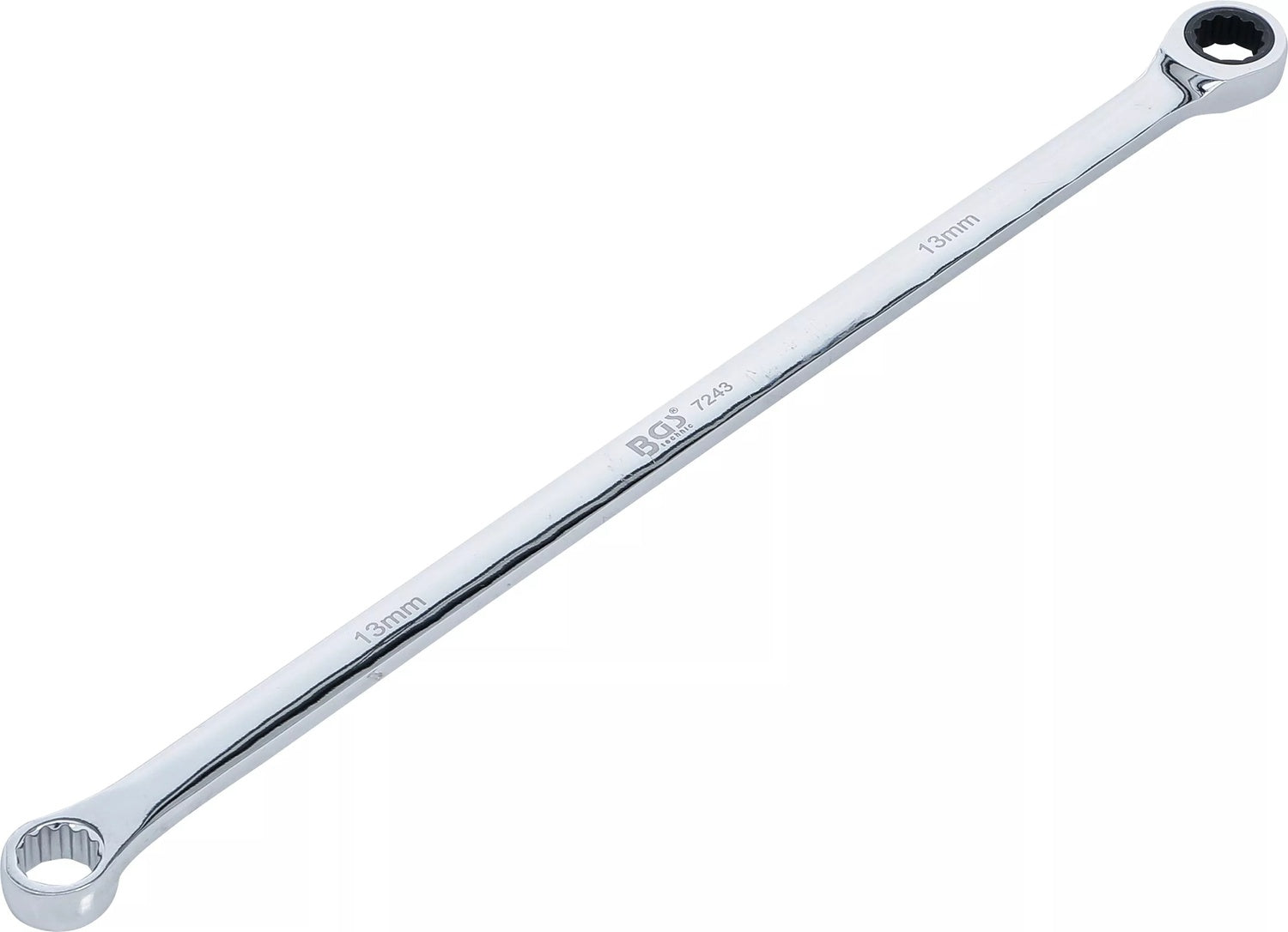 BGS 7243 Ratschenringschlüssel Ringschlüssel extra lang SW 13