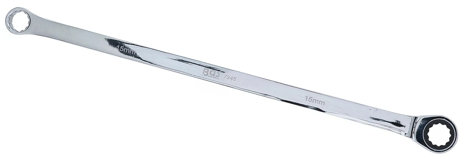 BGS 7245 Ratschenringschlüssel Ringschlüssel extra lang SW 15