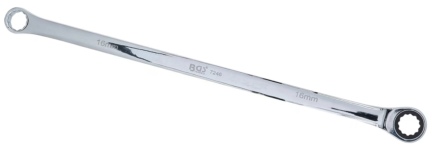BGS 7246 Ratschenringschlüssel Ringschlüssel extra lang SW 16