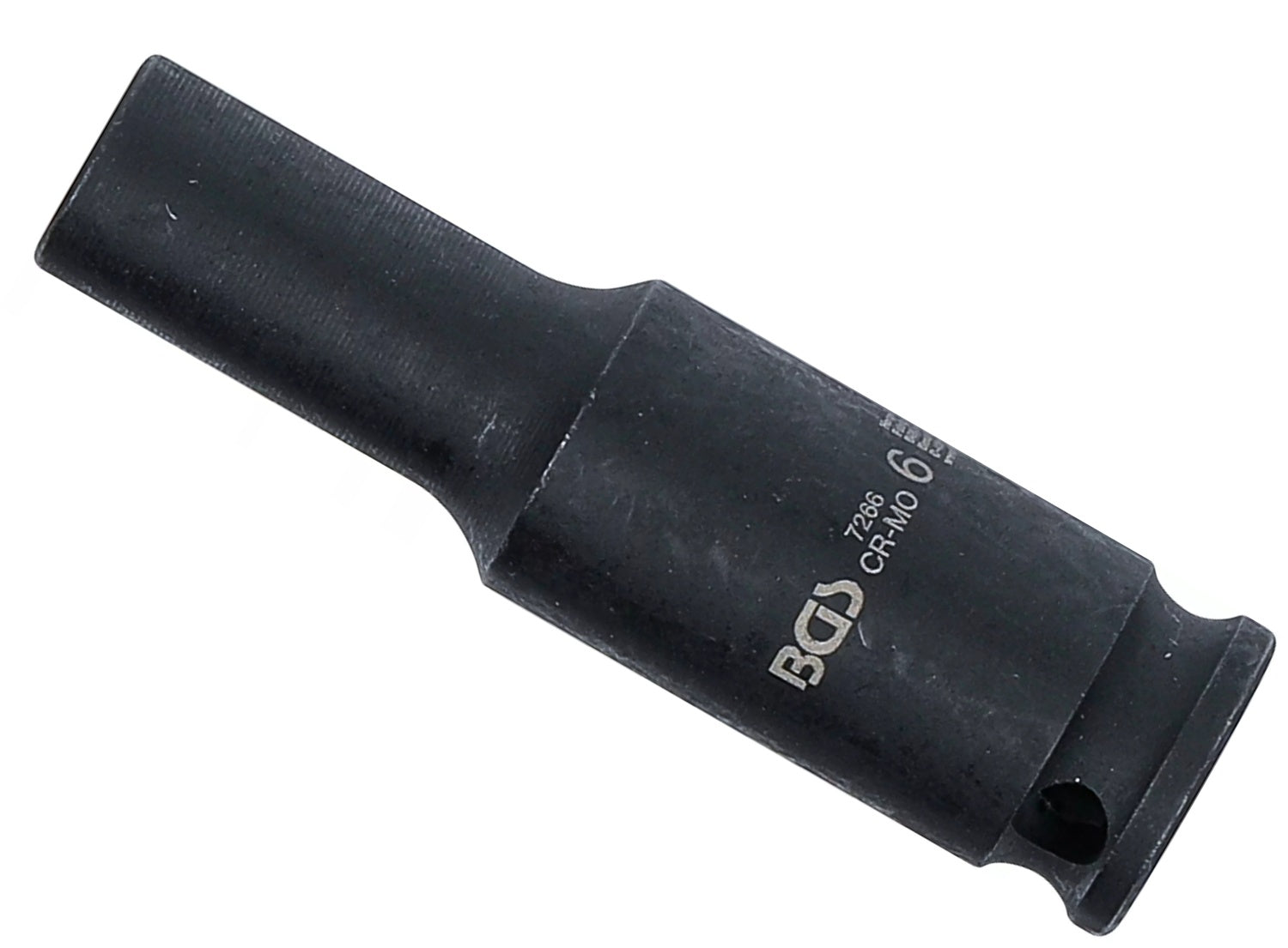 BGS 7266 Kraft Steckschlüsseleinsatz Sechskant tief Antrieb 6,3mm (1/4") SW 6mm