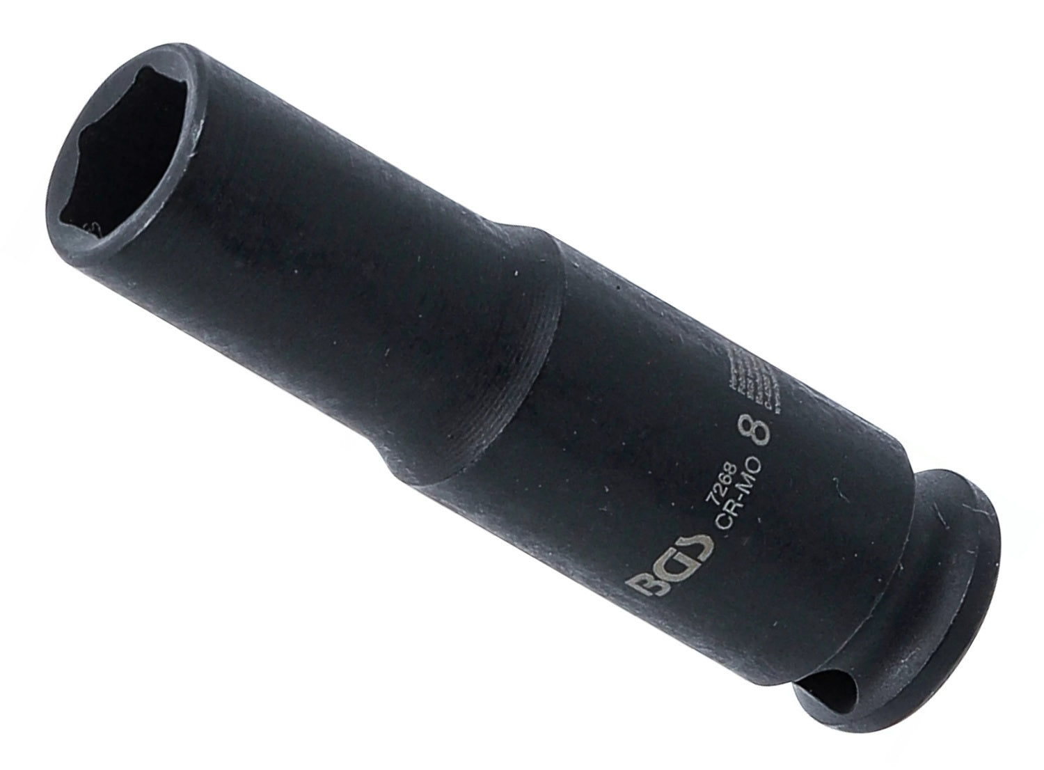 BGS 7268 Kraft Steckschlüsseleinsatz Sechskant tief Antrieb 6,3mm (1/4") SW 8mm