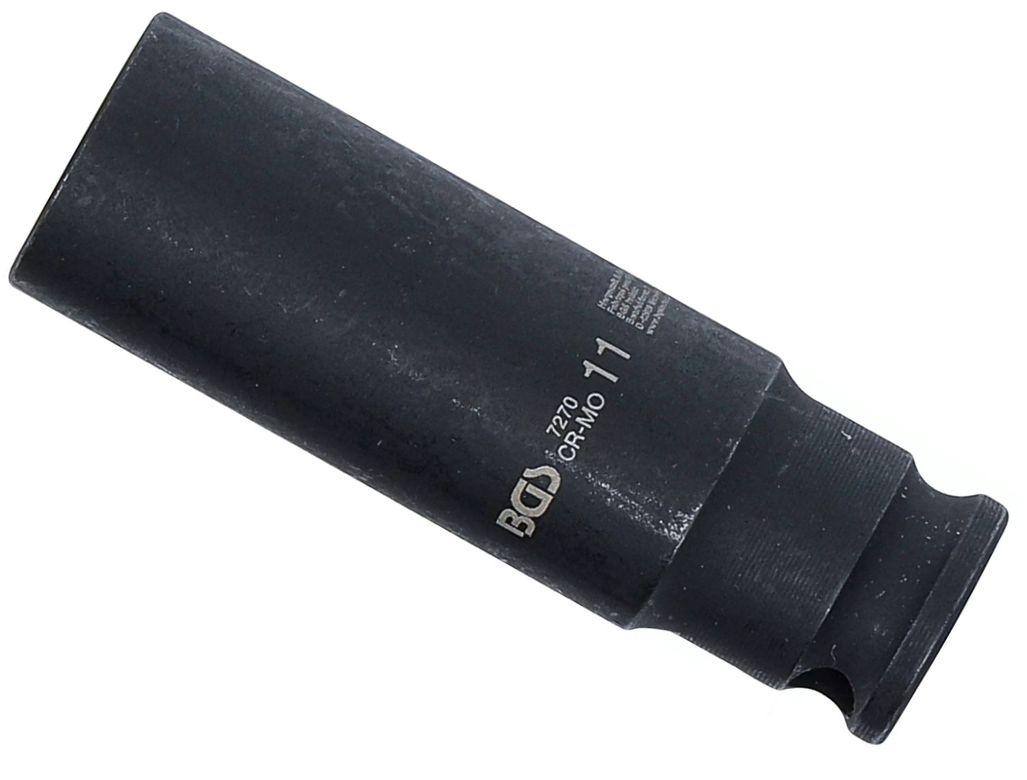 BGS 7270 Kraft Steckschlüsseleinsatz Sechskant tief Antrieb 6,3mm (1/4") SW 11mm