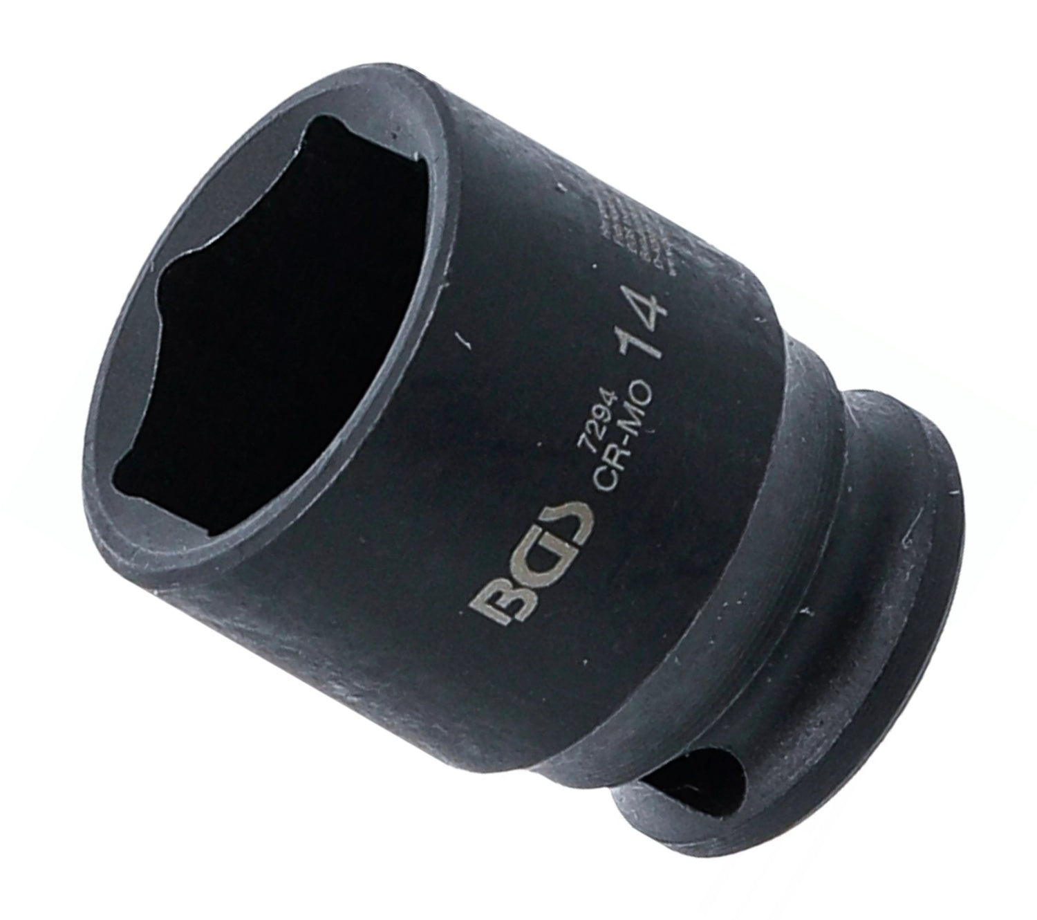 BGS 7294 Kraft Steckschlüsseleinsatz Sechskant Antrieb 6,3mm (1/4") SW 14mm