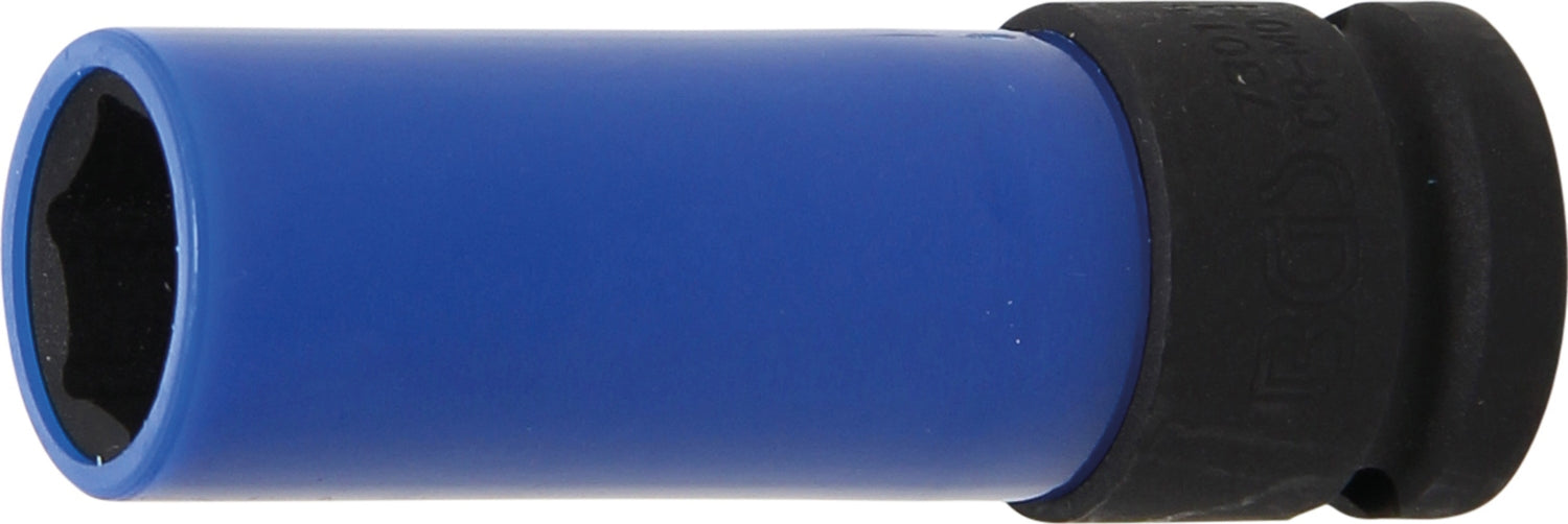 BGS 7301 IMPACT Nuss für Radmutter mit Schoneinsatz 17mm Antrieb 12,mm (1/2")