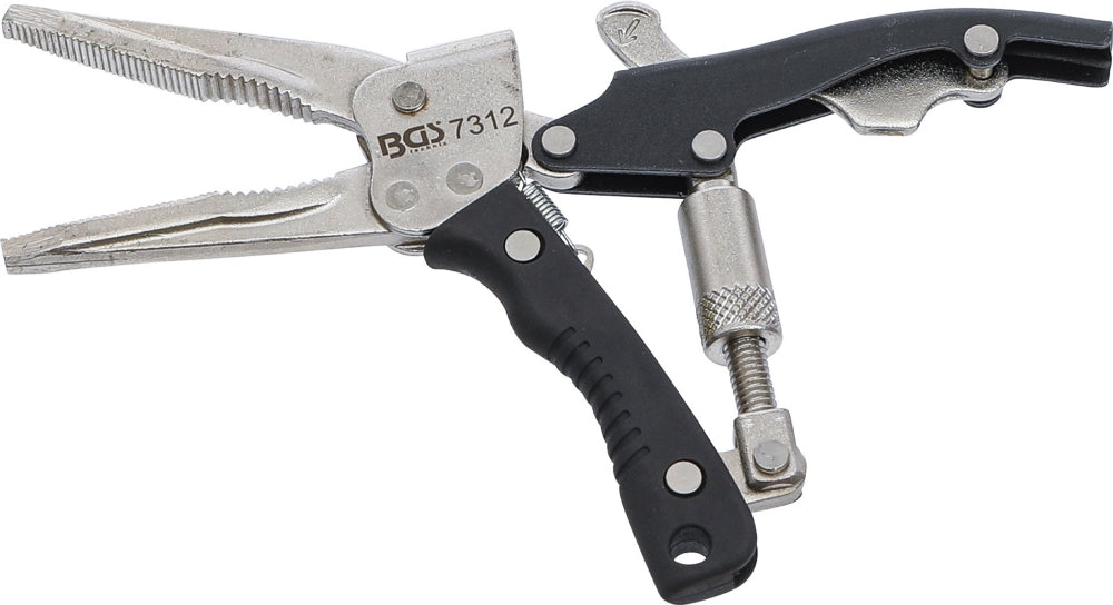 BGS 7312 Langbeck Gripzange mit Pistolengriff 170mm max. Spannweite 40mm