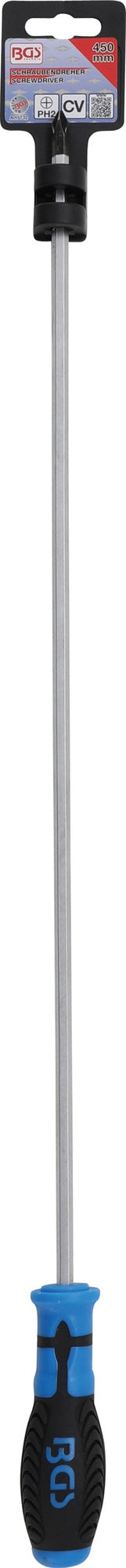 BGS 732 Schraubendreher Abtrieb Kreuzschlitz PH2 Klingenlänge 450mm