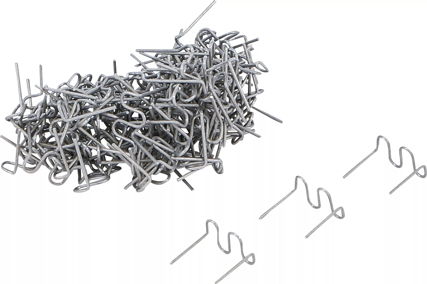 BGS 73353 Satz Reparaturklammern Wellenform 0,8mm 100 teilig