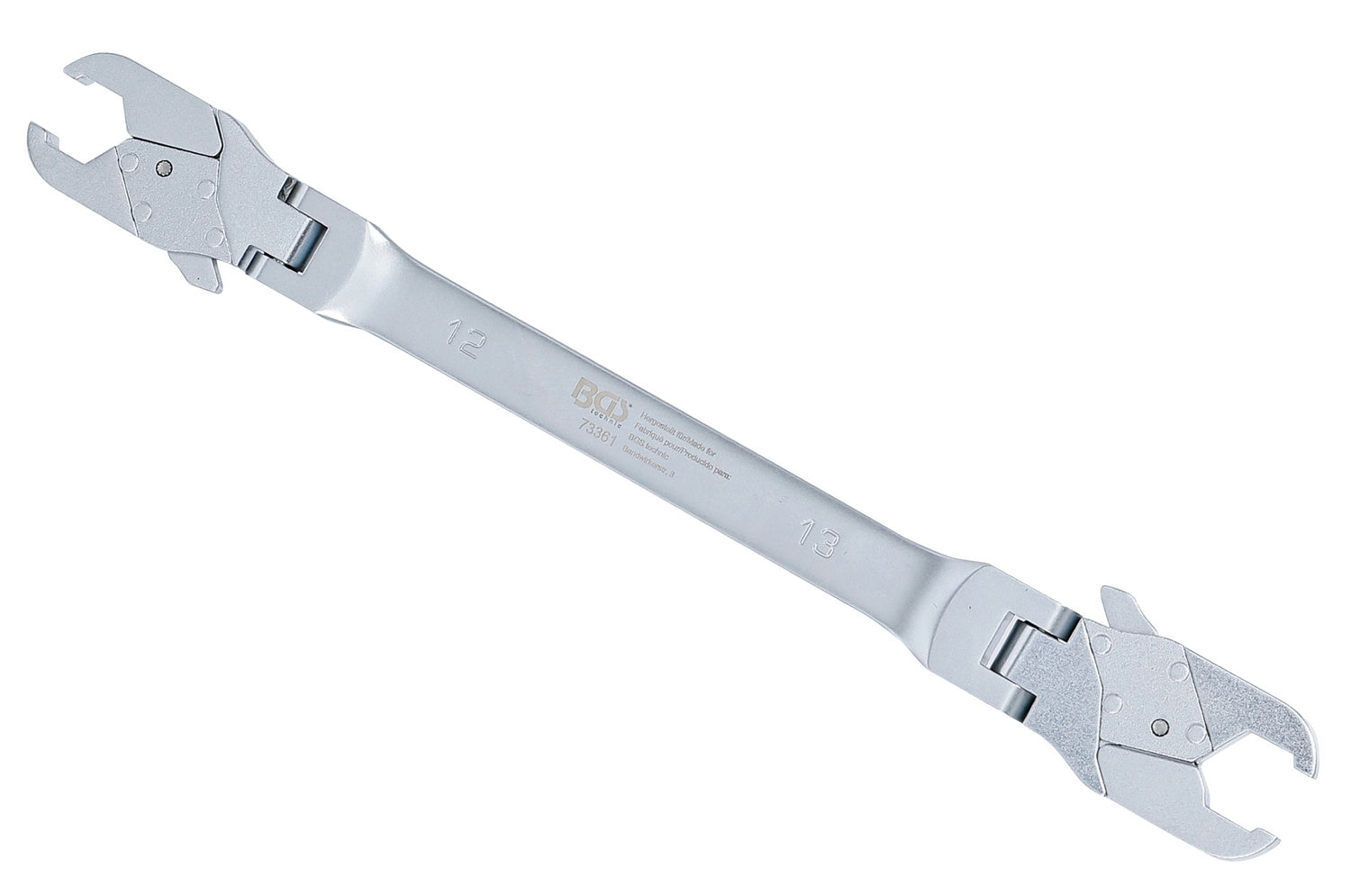 BGS 73361 Bremsleitungsschlüssel mit Ratschenfunktion SW 12x13mm Länge 145mm