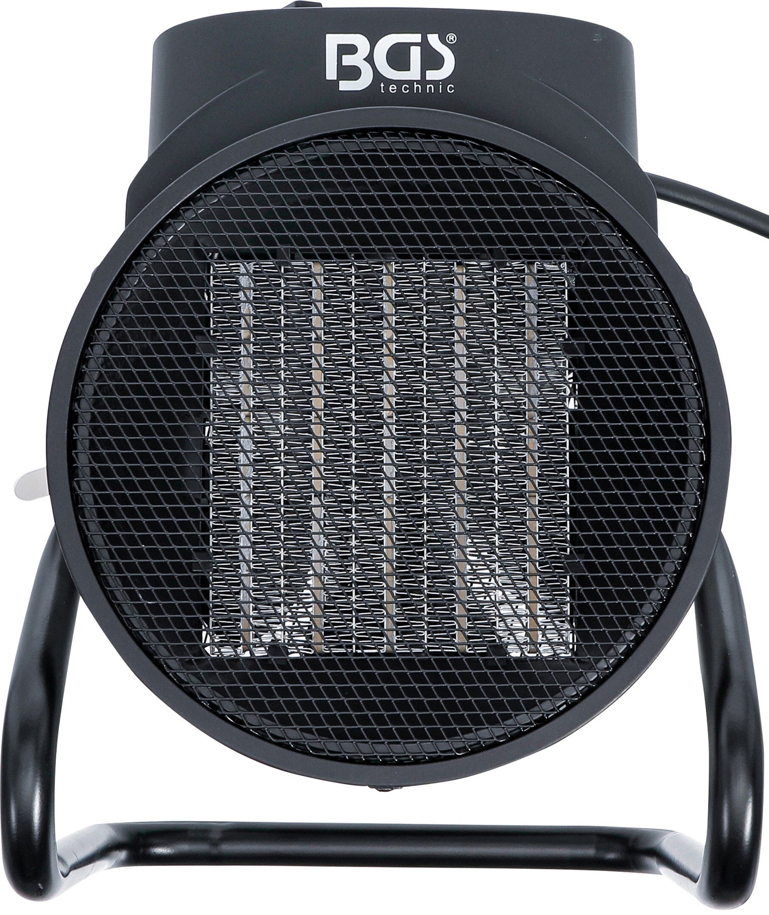 BGS 73371 Heizlüfter elektrisch Heizung 3000 Watt IP20 2 Heizstufen tragbar