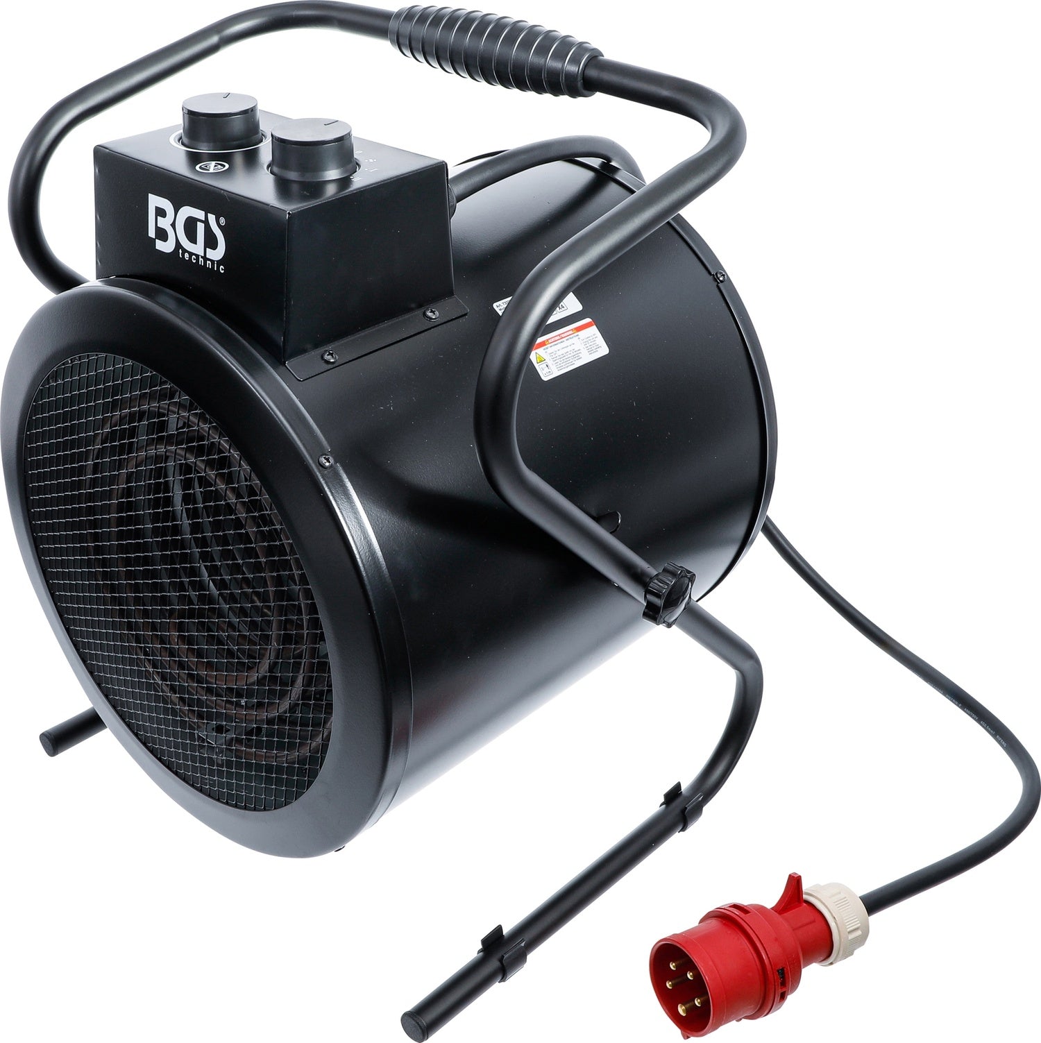 BGS 73373 Heizlüfter elektrisch Heizung 9000 Watt IPX4 2 Heizstufen tragbar