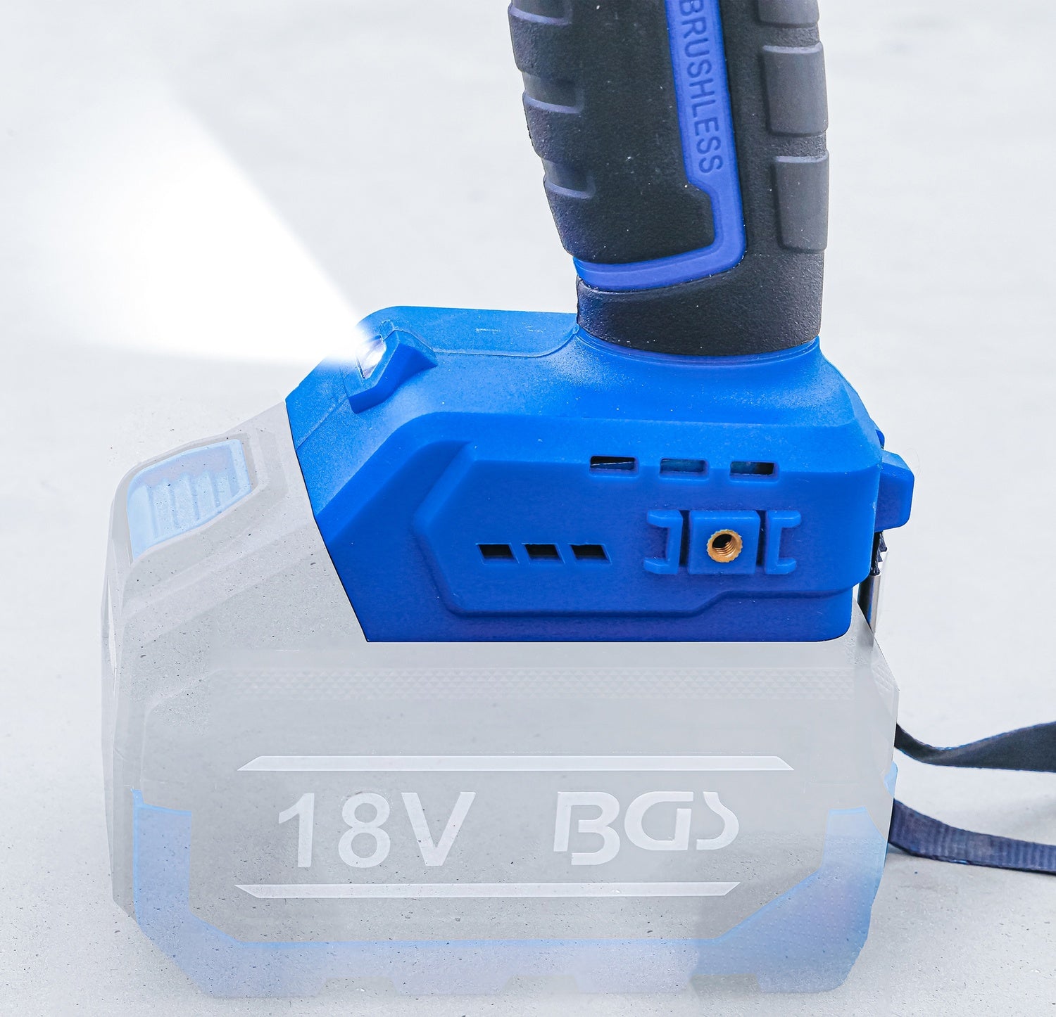 BGS 7361 Akku Schlagschrauber bürstenlos ohne Akku 80Nm 18 Volt