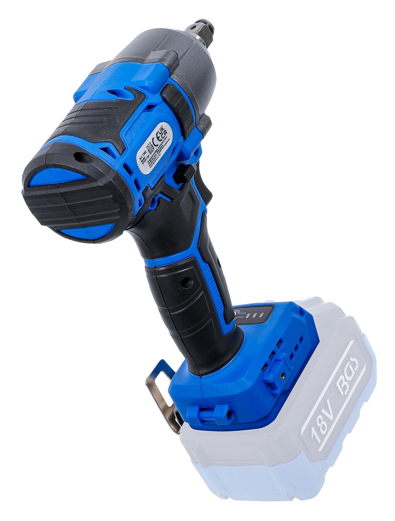 BGS 7362 Akku Schlagschrauber bürstenlos ohne Akku 400Nm 18 Volt