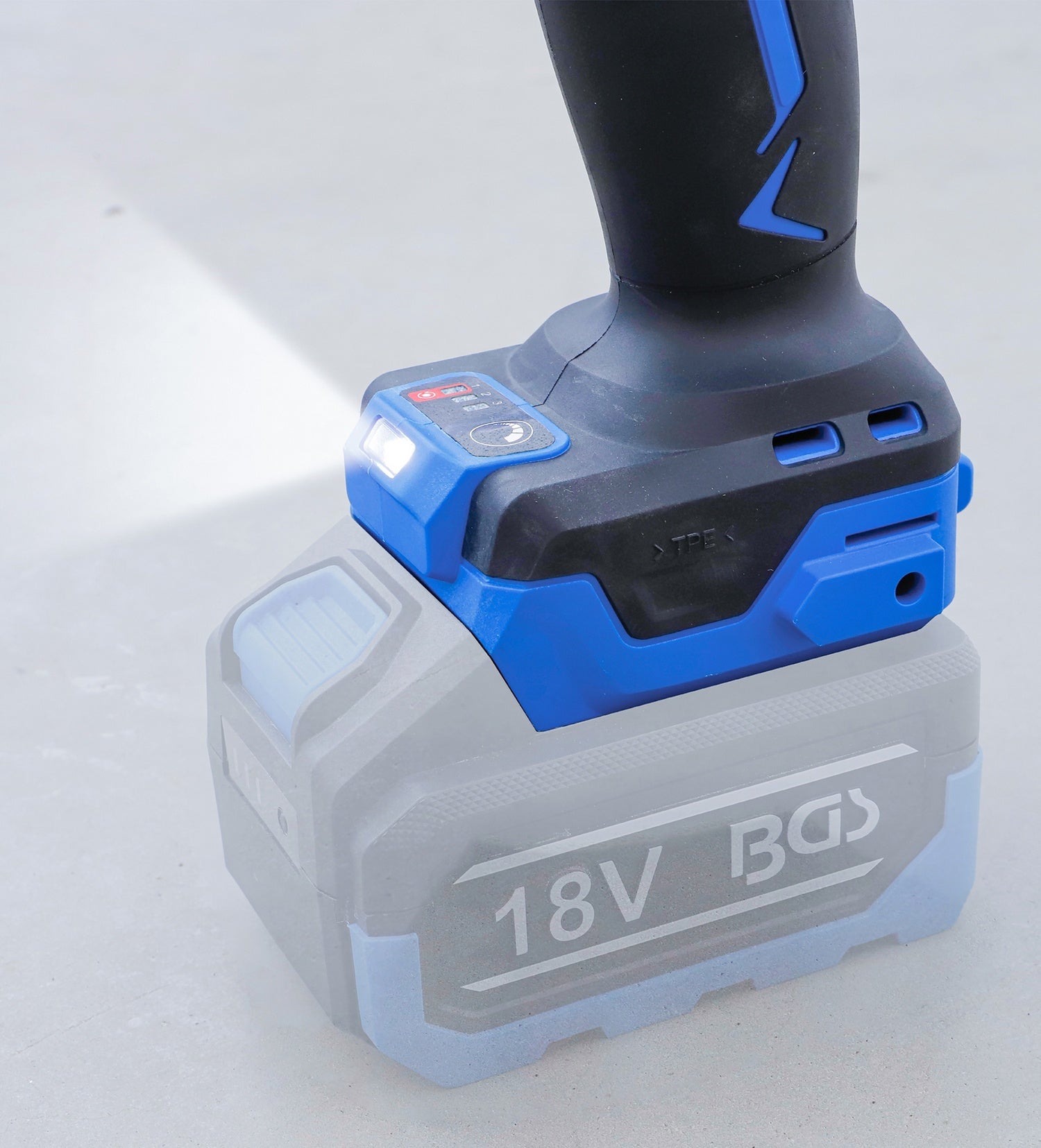 BGS 7364 Akku Schlagschrauber bürstenlos ohne Akku 1200Nm 18 Volt