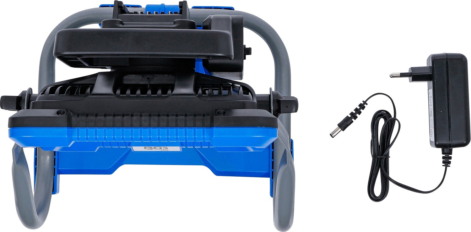 BGS 7375 Akku LED Arbeitsleuchte klappbar ohne Akku 18V Arbeitsstrahler