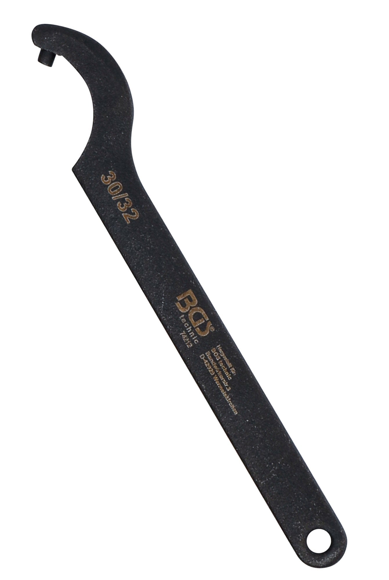 BGS 74212 Hakenschlüssel mit Zapfen für Schlüsselweiten von 30 - 32mm
