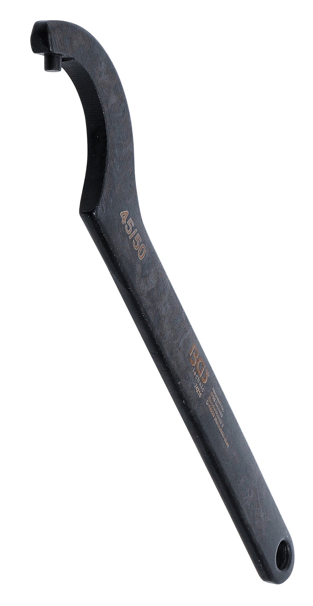 BGS 74215 Hakenschlüssel mit Zapfen für Schlüsselweiten von 45 - 50mm