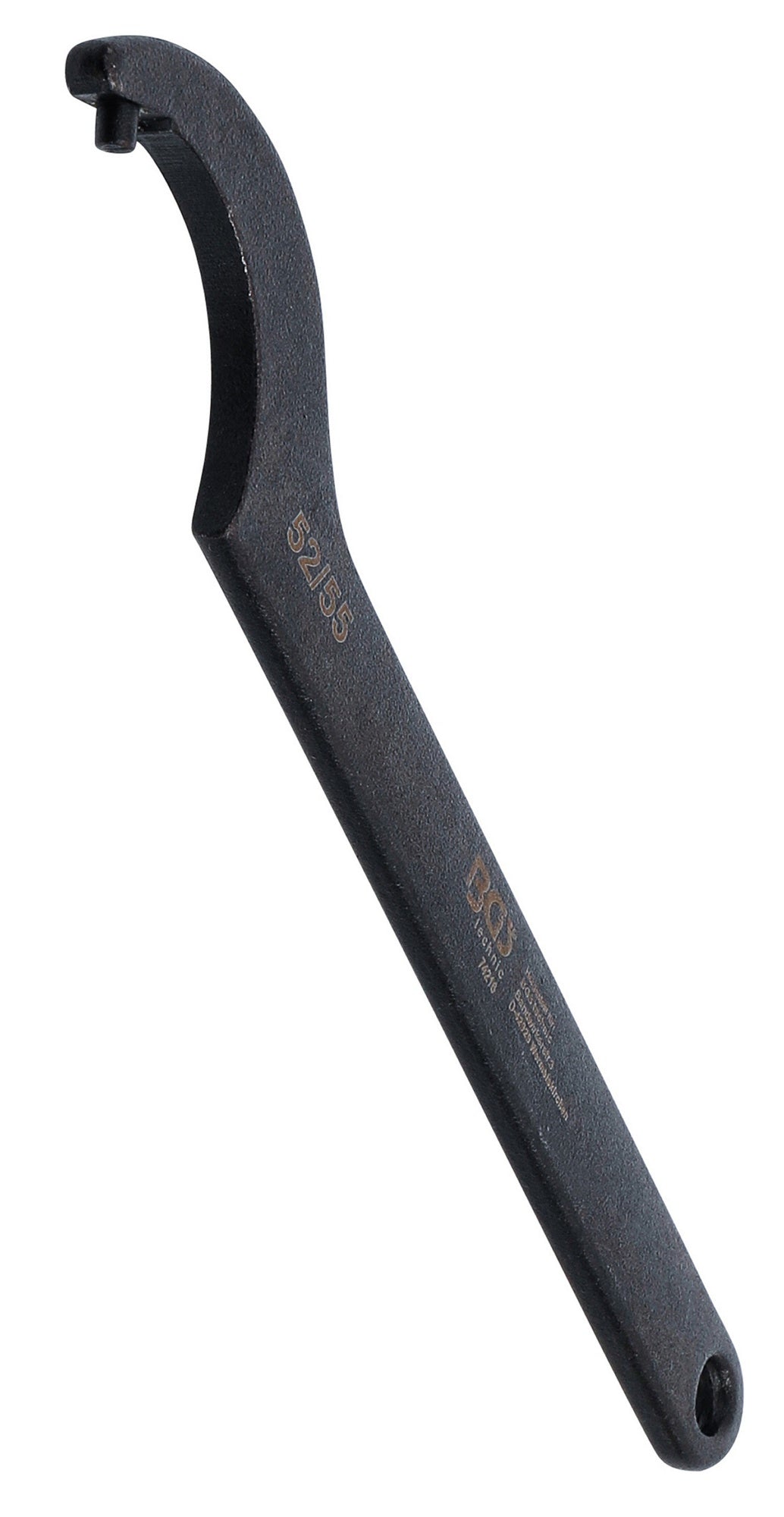 BGS 74216 Hakenschlüssel mit Zapfen für Schlüsselweiten von 52 - 55mm