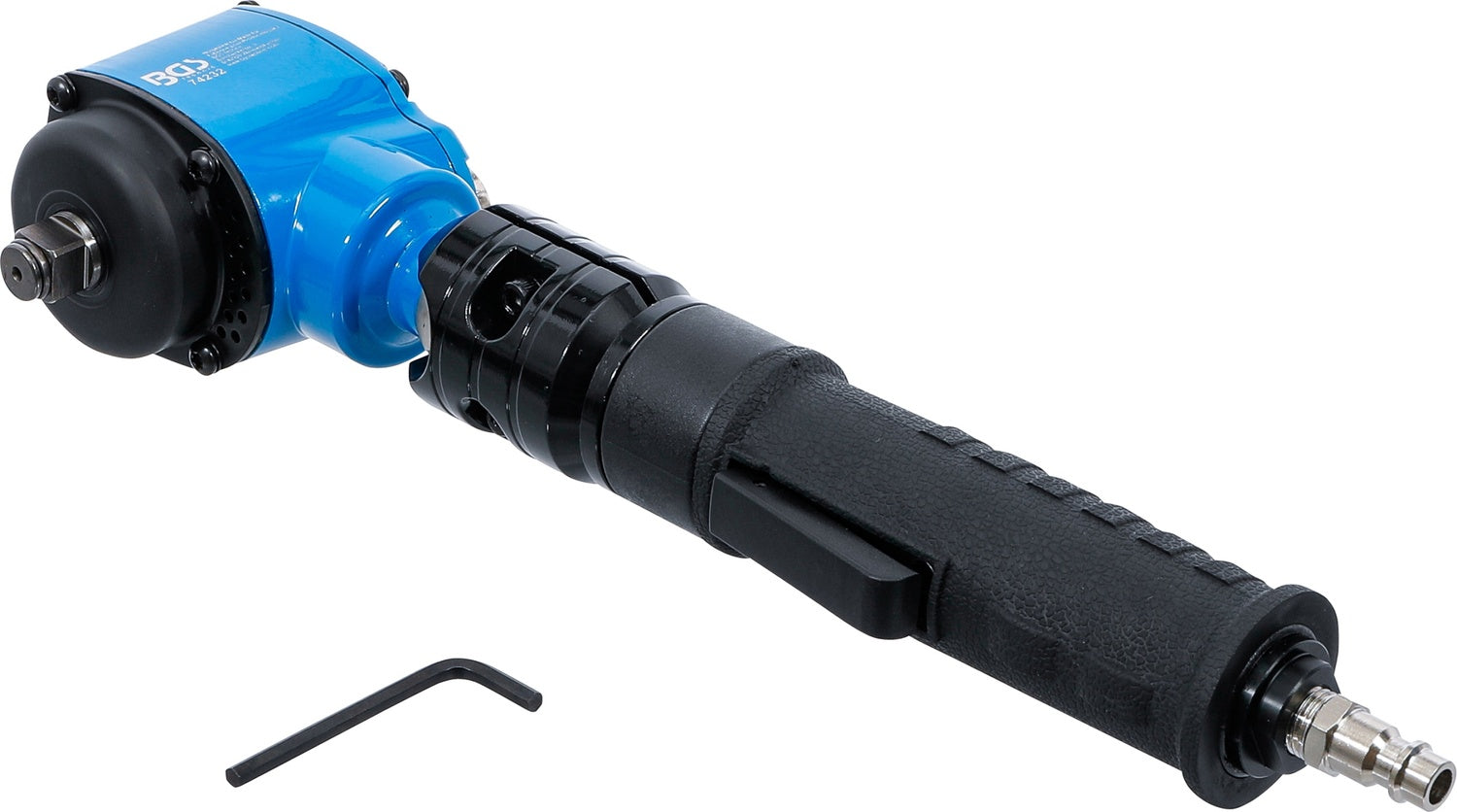 BGS 74232 Druckluft Schlagschrauber abgewinkelt drehbarer neigbarer Kopf 12,5mm (1/2") 650Nm