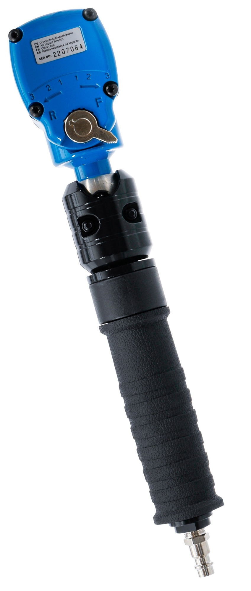 BGS 74232 Druckluft Schlagschrauber abgewinkelt drehbarer neigbarer Kopf 12,5mm (1/2") 650Nm