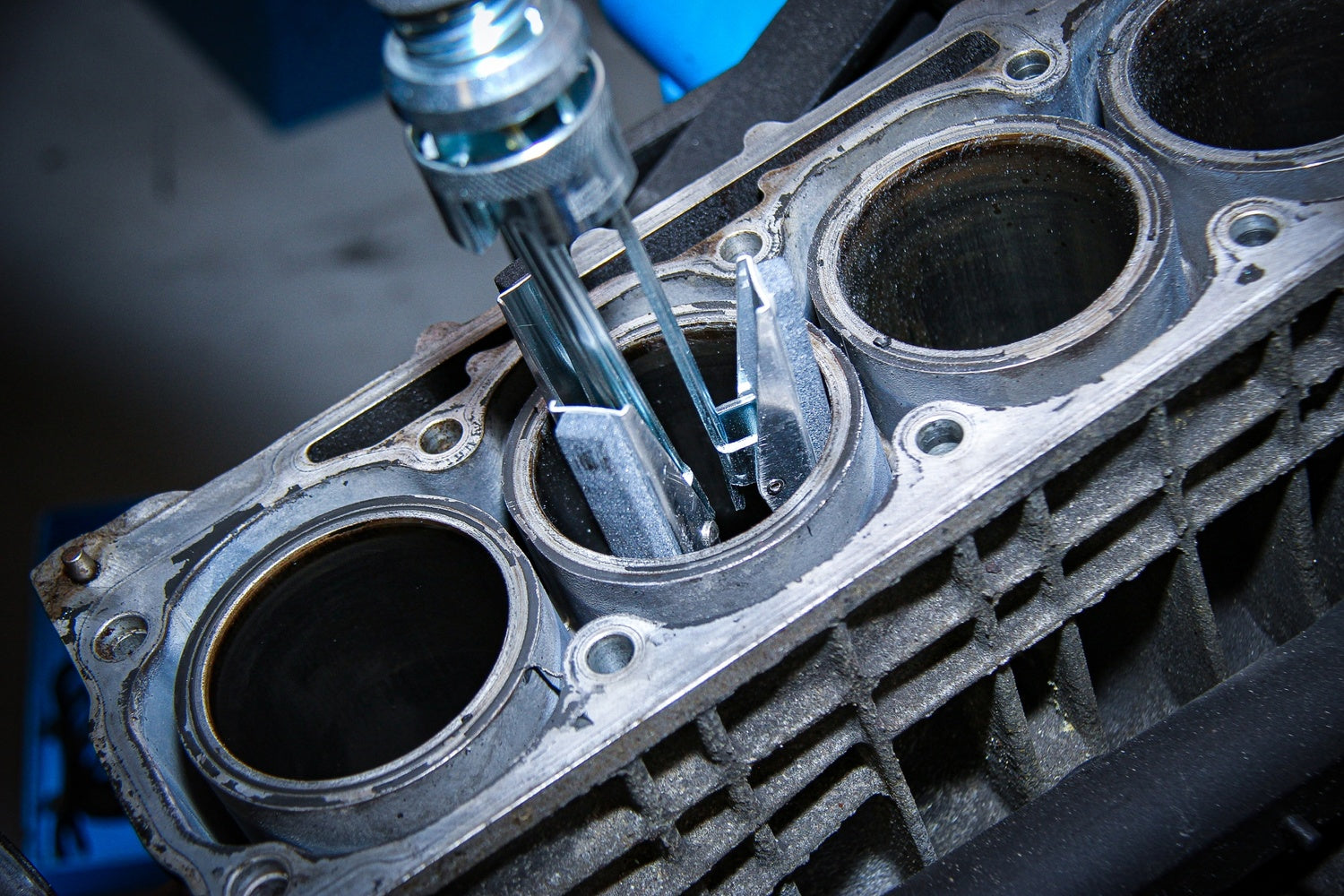 BGS 74238 Satz Honwerkzeug 2 armig 3 armig 7 teilig