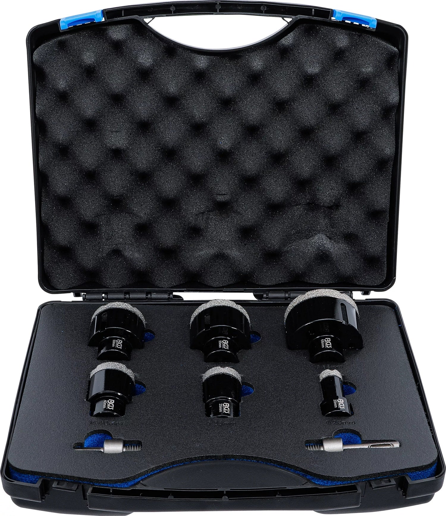 BGS 74275 Satz Diamant Bohrkronen 20 - 68 mm 8 teilig