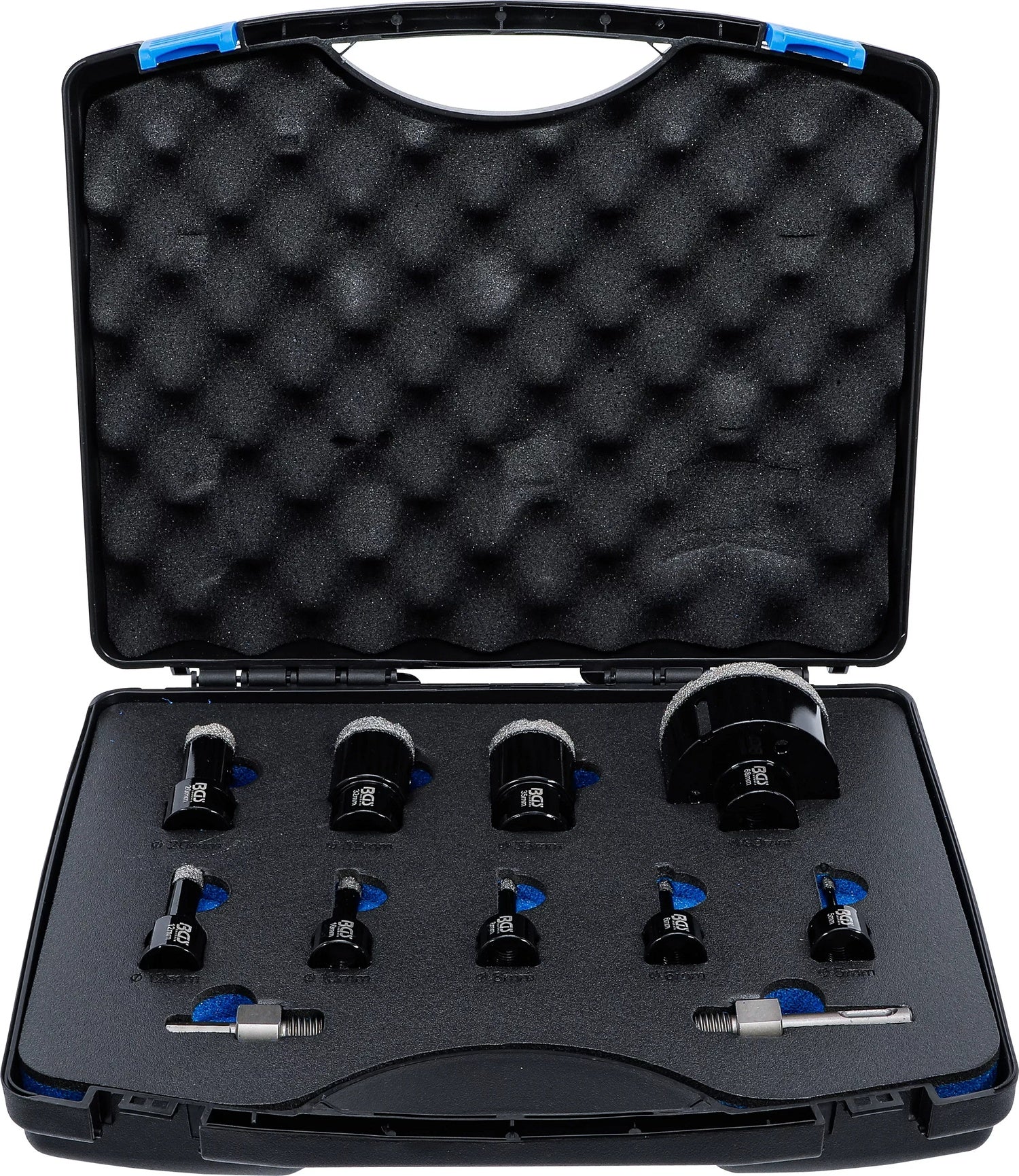 BGS 74276 Satz Diamant Bohrkronen 5 - 68 mm 11 teilig