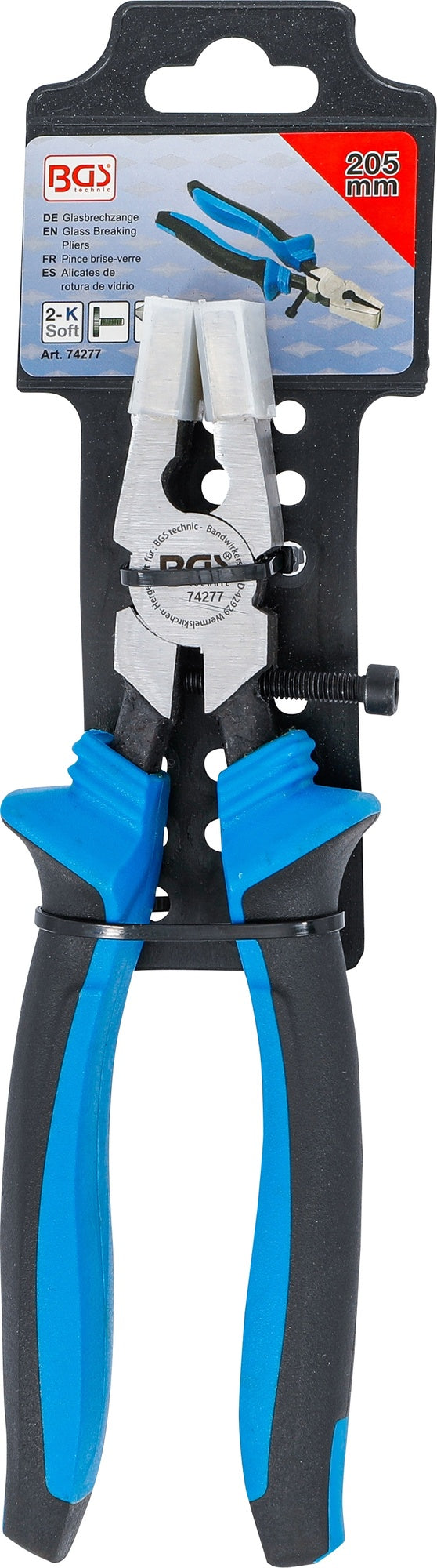 BGS 74277 Glasbrechzange Länge 205mm Glasschneider