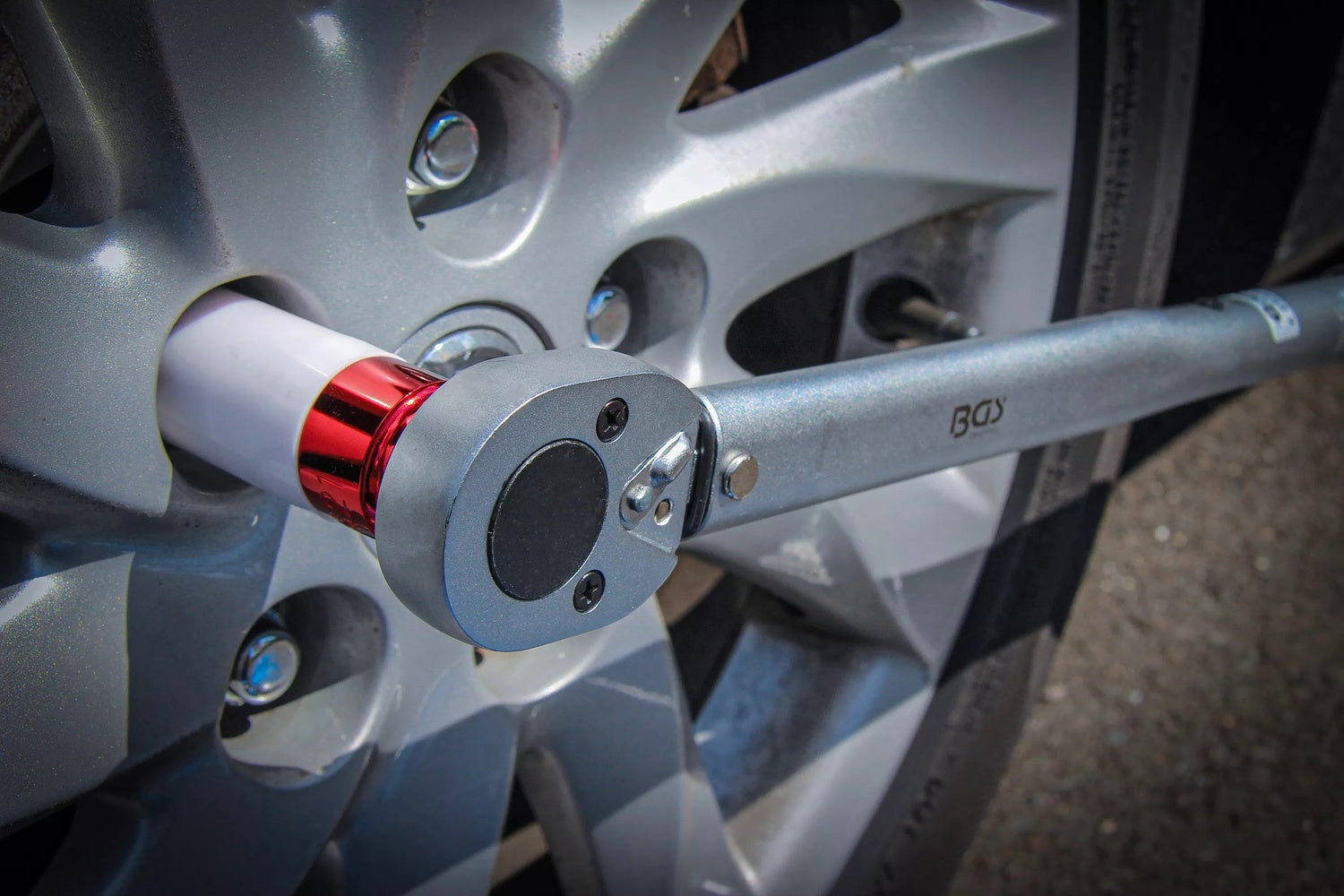 BGS 74297 Satz Kraft Schoneinsätze Steckschlüsseleinsätze Spiralprofil Antrieb Innenvierkant 12,5mm (1/2") SW 17 - 21mm