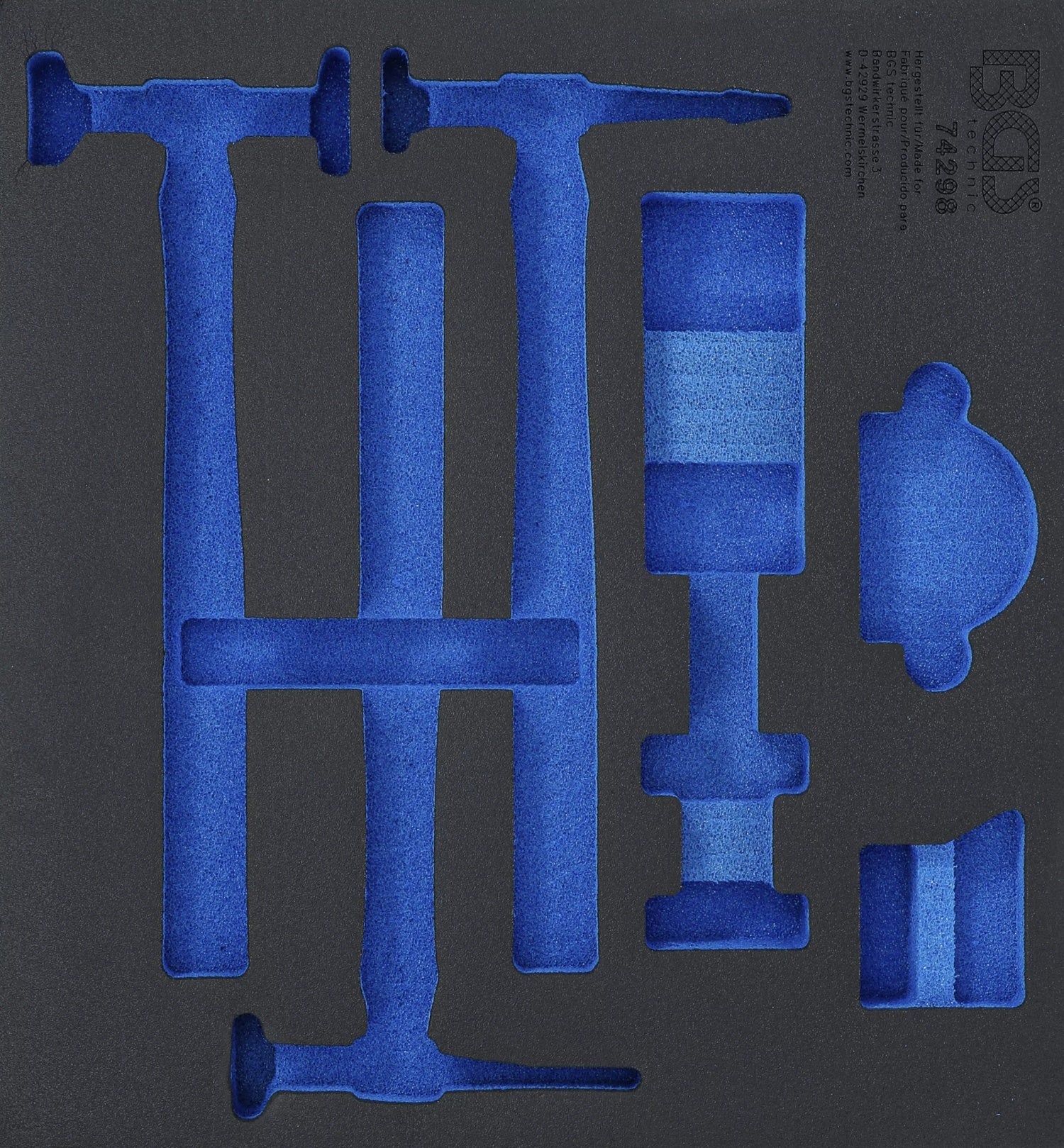 BGS 74298-1 Werkstattwageneinlage 2/3 leer für Arikel 74298