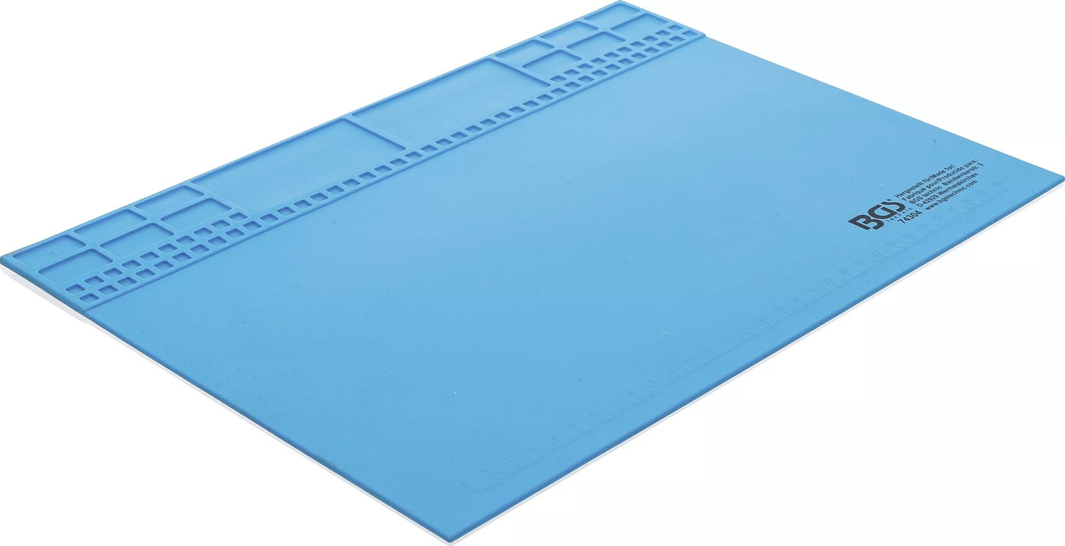 BGS 74304 Silikon Arbeitsmatte magnetisch 350 x 245 x 3mm Silikonmatte