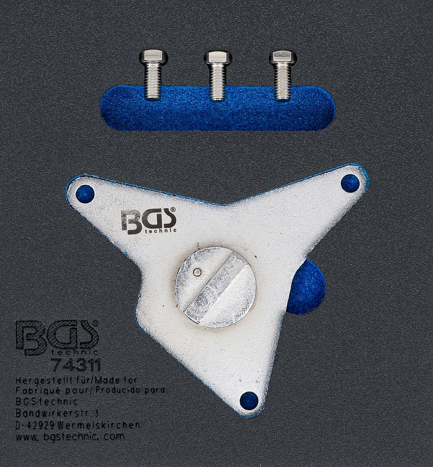 BGS 74311 Satz Einstellwerkzeug Nockenwellen Alfa Romeo Fiat Lancia 1.4 L MultiAir Turbo Werkstattwageneinlage 1/6