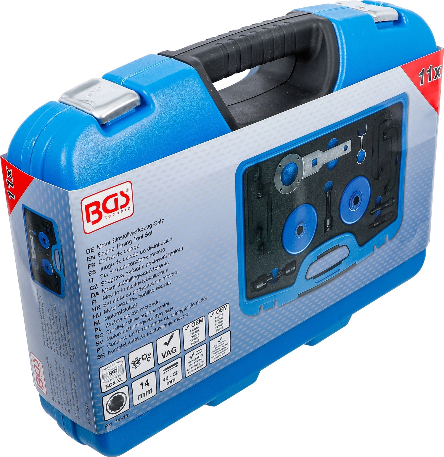 BGS 74313 Satz Einstellwerkzeug für Motor VAG 2.4L 2.8L 3.0L Benzin