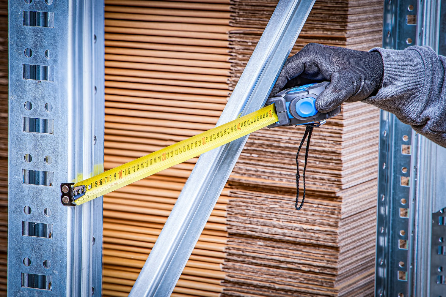 BGS 74351 Rollbandmaß 19mm x 5m mit Gürtelclip