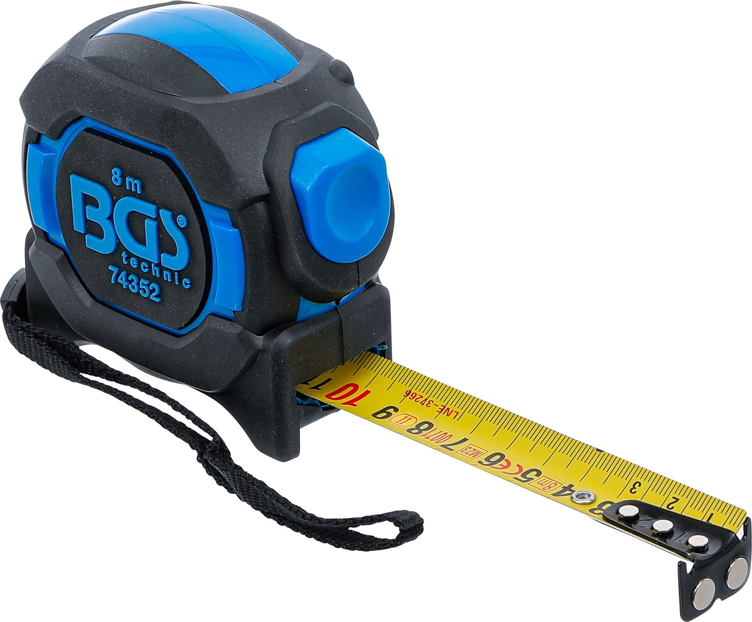 BGS 74352 Rollbandmaß 25mm x 8m mit Gürtelclip