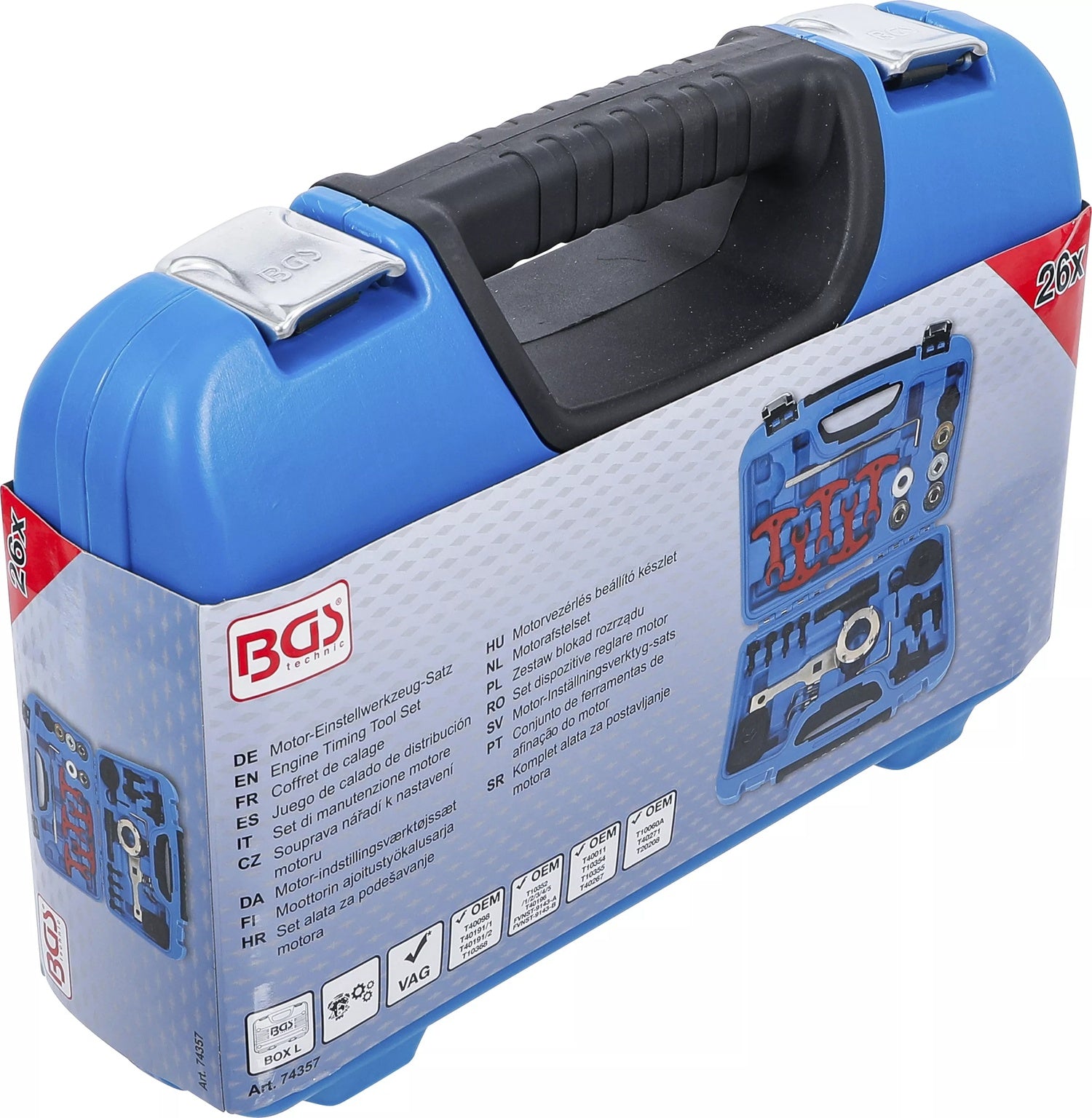 BGS 74357 Satz Einstellwerkzeug für Motor VAG 1.8L 2.0L FSI TSI TFSI