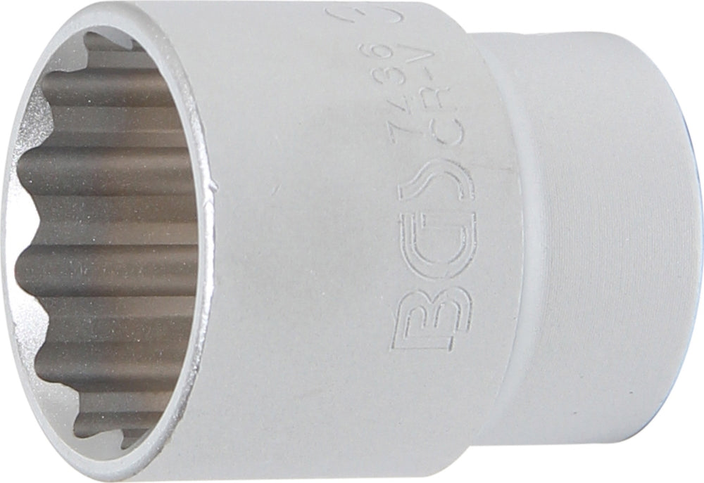 BGS 7436 Nuss / Stecknuss / Steckschlüsseleinsatz 36mm Zwölfkant Antrieb 20mm (3/4")